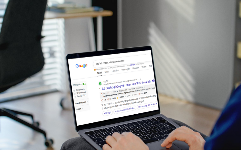 Bộ câu hỏi phỏng vấn nhân viên SEO từ cơ bản đến nâng cao